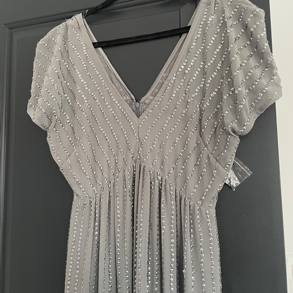 Grey sequence dress - Picture 1 of 2
